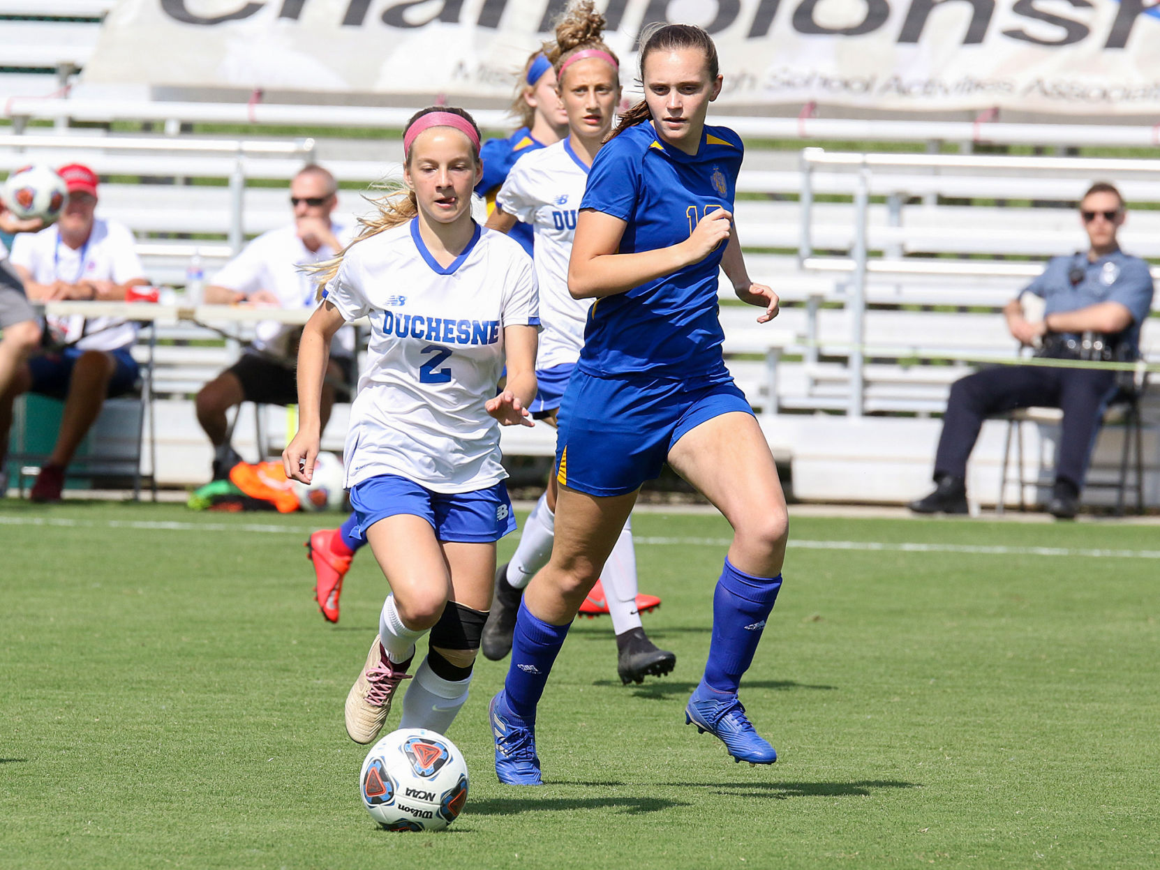 Duchesne vs. St. Vincent girls soccer